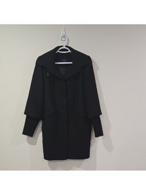 Cole Haan Black Women's Cape Coat